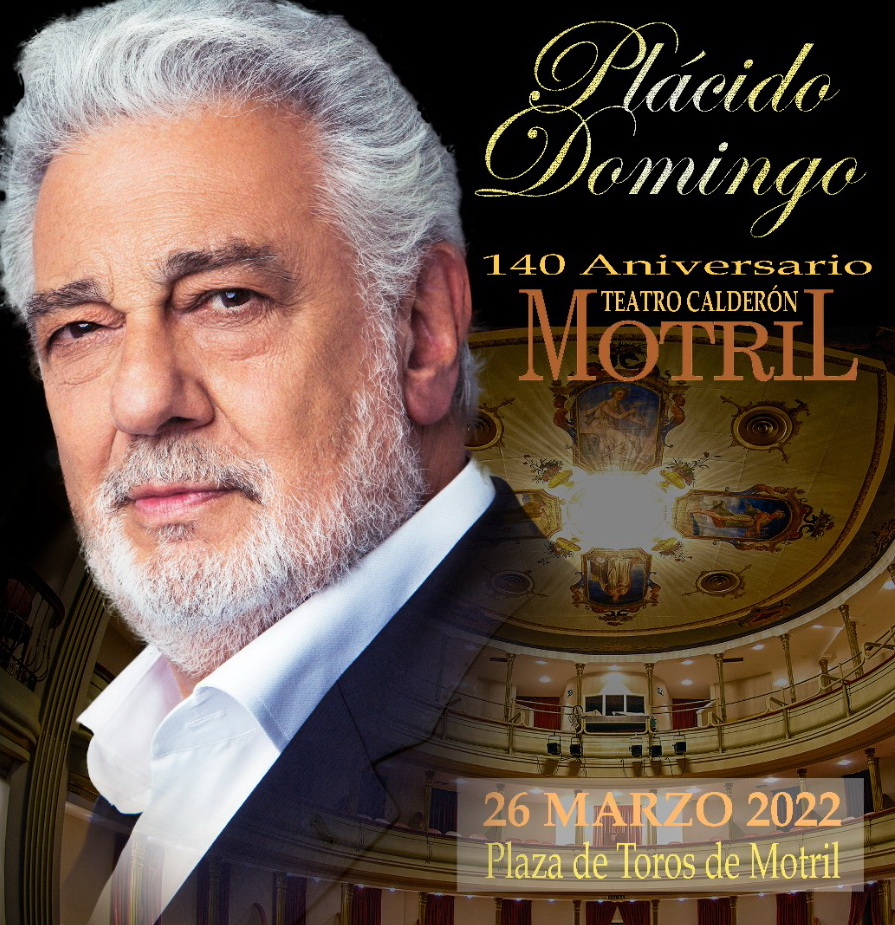 El concierto de Plácido Domingo se convierte en el gran evento musical de 2022 en Motril